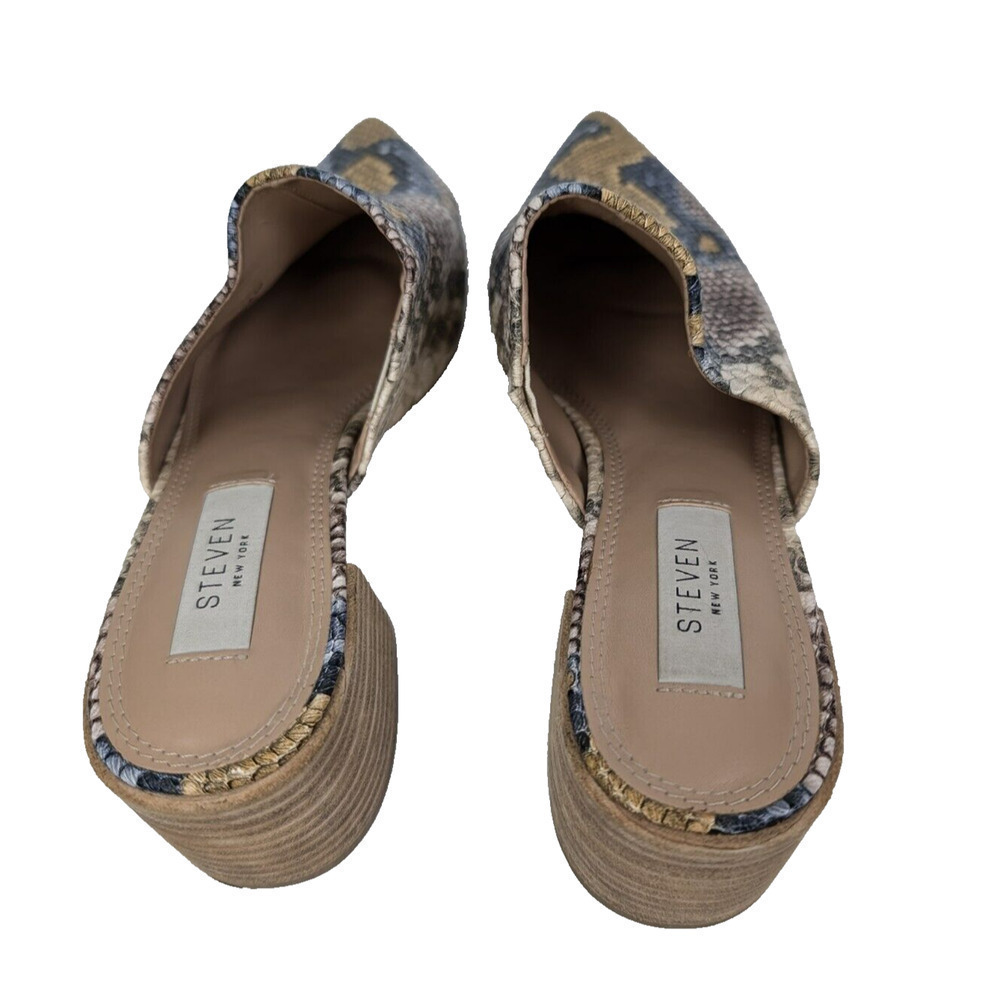 Steven New York Fedor Block Heel Slip On Mules Wo… - image 5